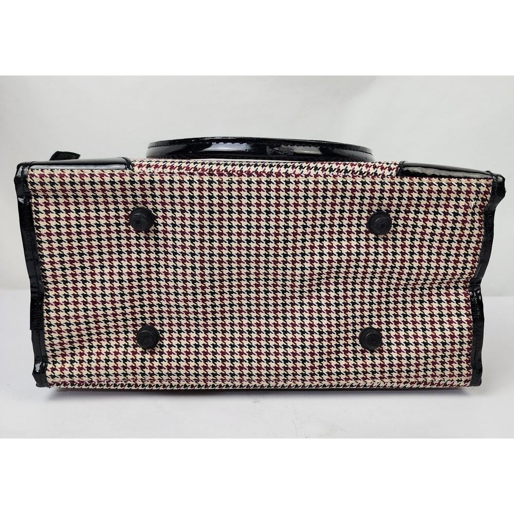Pet Carrier Soft Sided Small Dog Cat Classic Houndstooth Fashionable Accessory - Picture 6 of 11